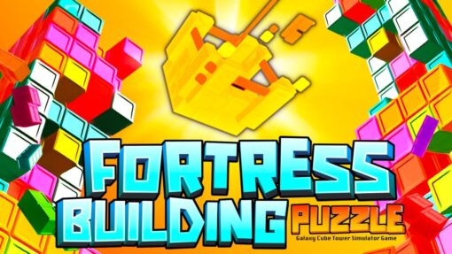 Fortress Building Puzzle Galaxy Cube Tower Simulator Game