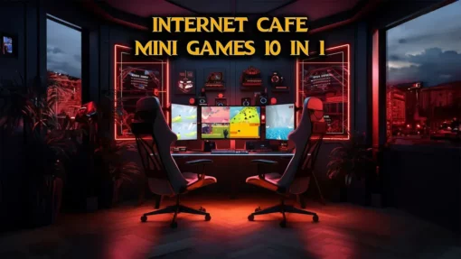 Internet Cafe Mini Games 10 In 1