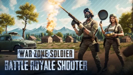 War Zone Soldier Battle Royale Shooter