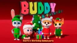 Buddy & Friends Santa's Workshop Animal Party