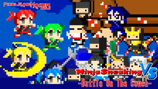 Pixel Game Maker Series Ninja Sneaking Vs Battle On The Couch