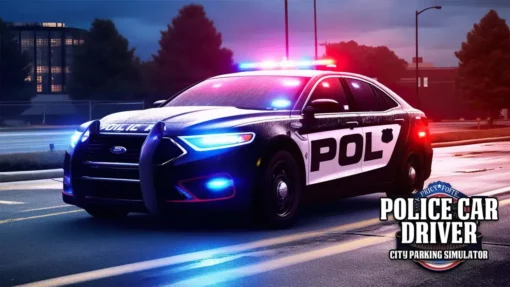Police Car Driver City Parking Simulator