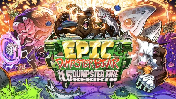 Epic Dumpster Bear 1.5 Dx Dumpster Fire Rebirth