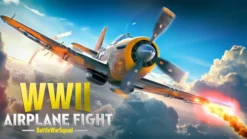 Wwii Airplane Fight Battle War Squad