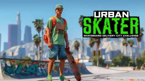 Urban Skater Skateboard Delivery City Challenge