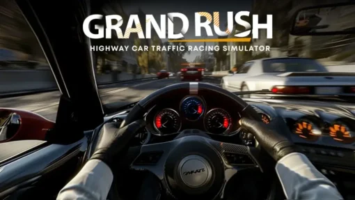 Grand Rush Highway Car Traffic Racing Simulator